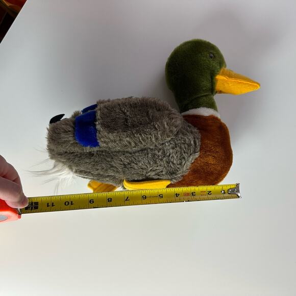 R. Dakin VTG 1981 Stuffed Mallard Duck Animal Plush Plush Toy Made In Korea - Picture 7 of 8